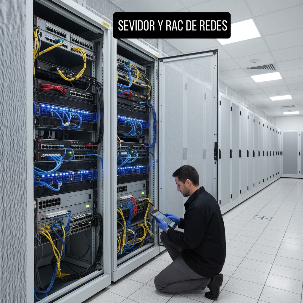 SEVIDOR Y RAC DE REDES